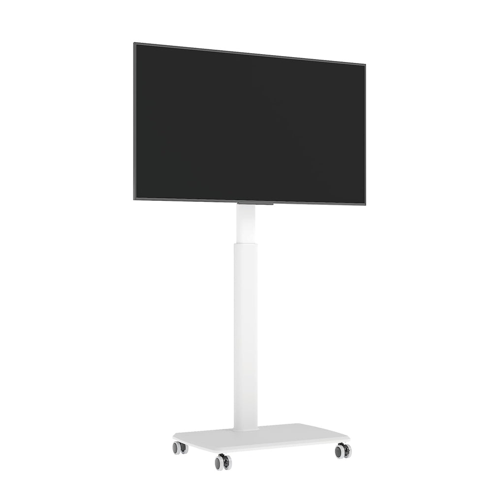 White Rolling TV Stand T243383
