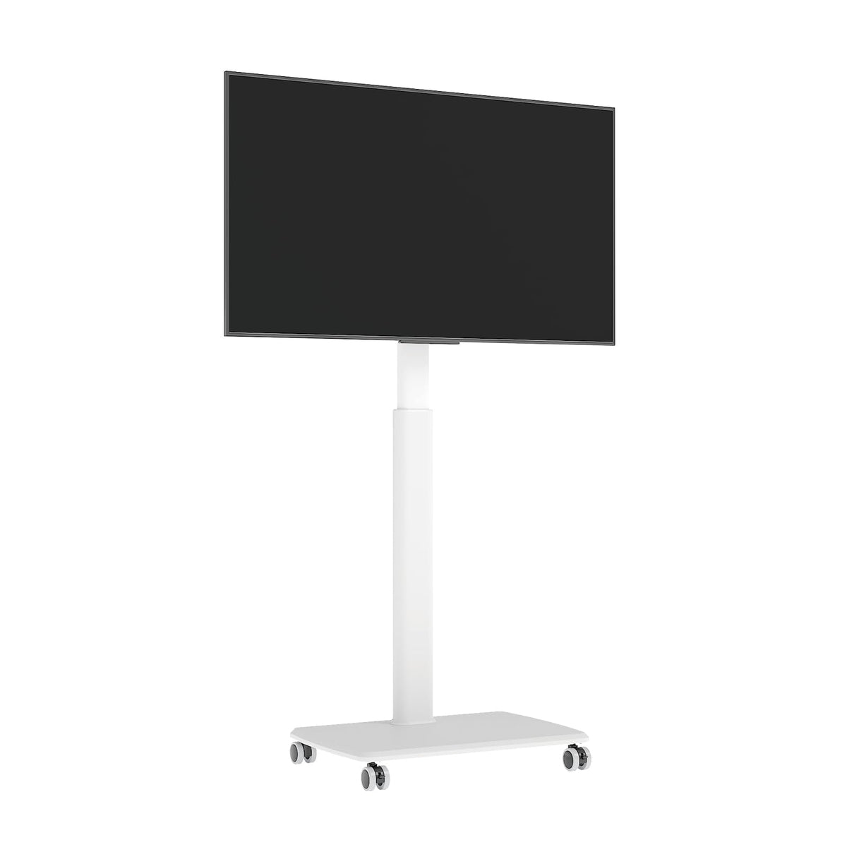 White Rolling TV Stand T243383