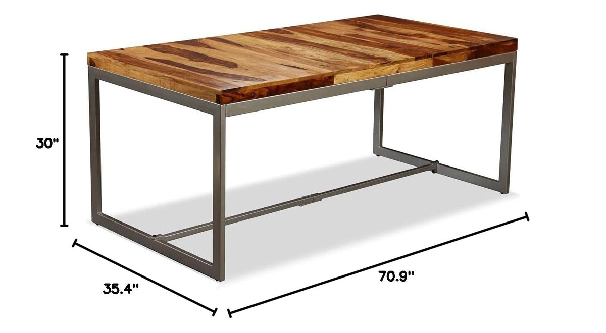 Wood Rectangular Dining Table E2867