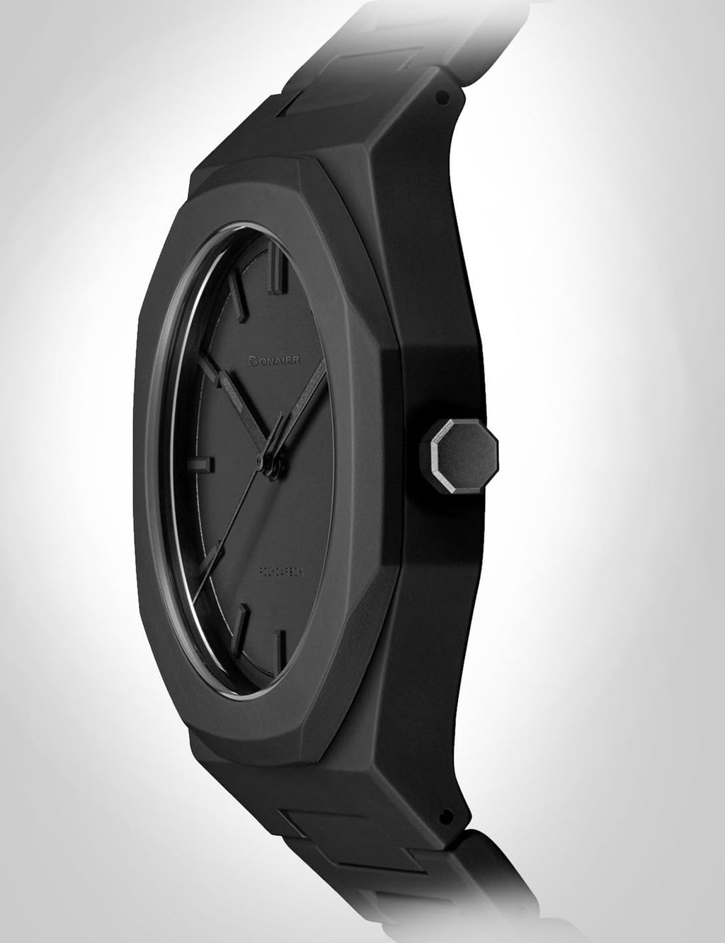 Black Arabic Numeral Quartz Watch L4697