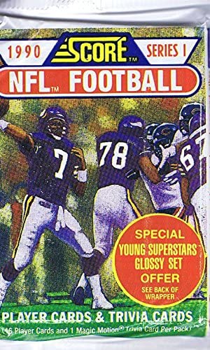 NFL Football Trading Cards Wax Pack Z2518