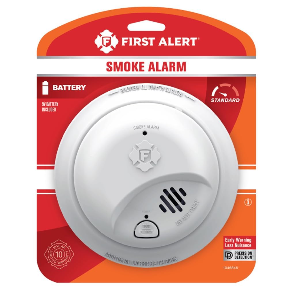 Battery-Operated Smoke Alarm G437