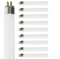 14W 3000K T5 Fluorescent Bulb 24 Inch G5 Bipin Base Pack of 10 S381236
