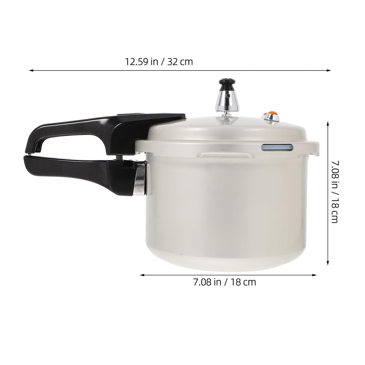 Pressure Cooker 3l Aluminum Pot with Handle Y7050
