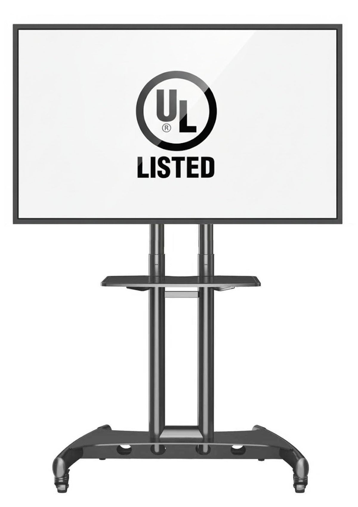 Rolling TV Stand with Wheels for 32 to 75 Inch Flat Panel Screens G492458