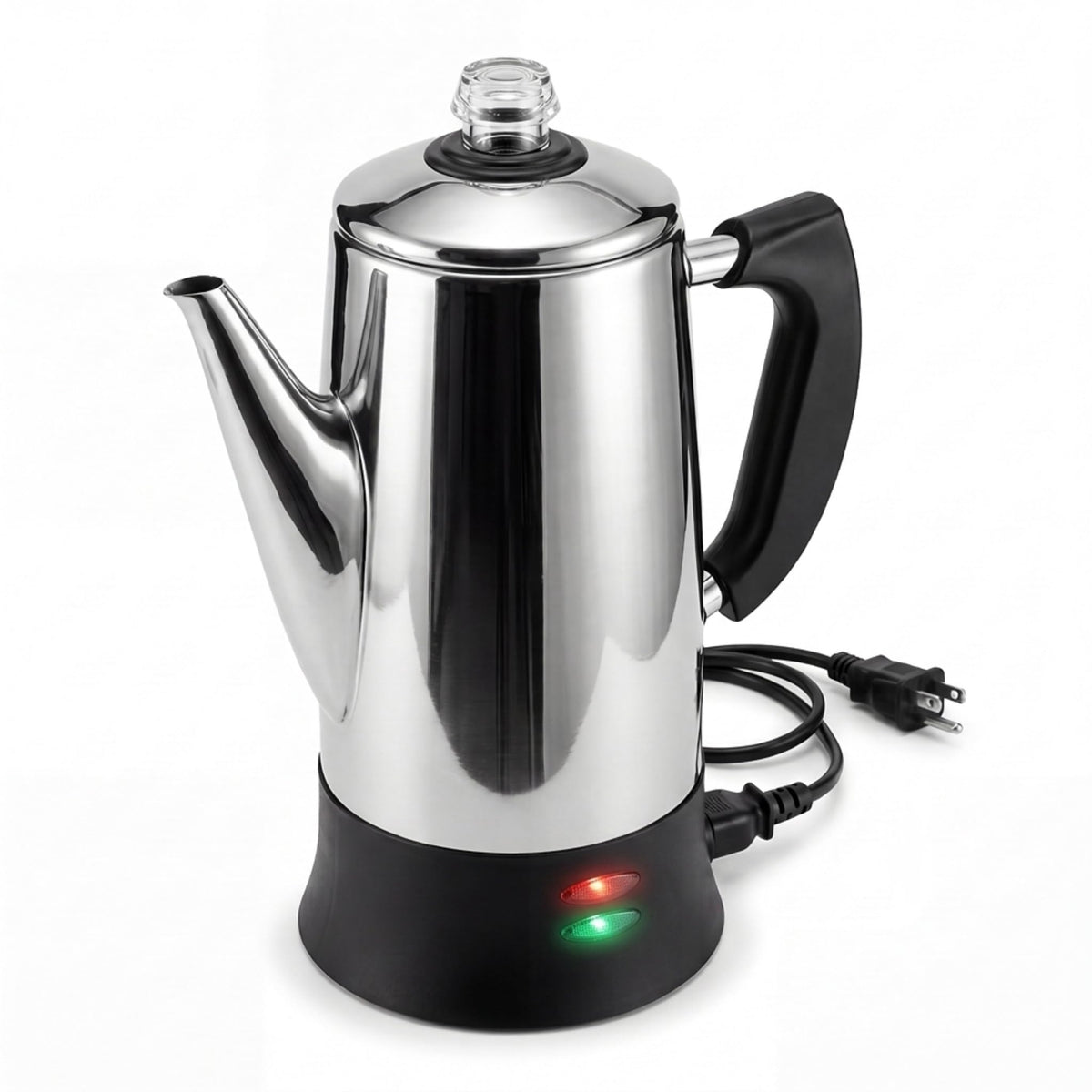 Electric 12 Cup Stainless Steel Coffee Percolator C568