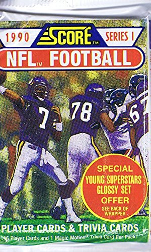 NFL Football Trading Cards Wax Pack Z2518