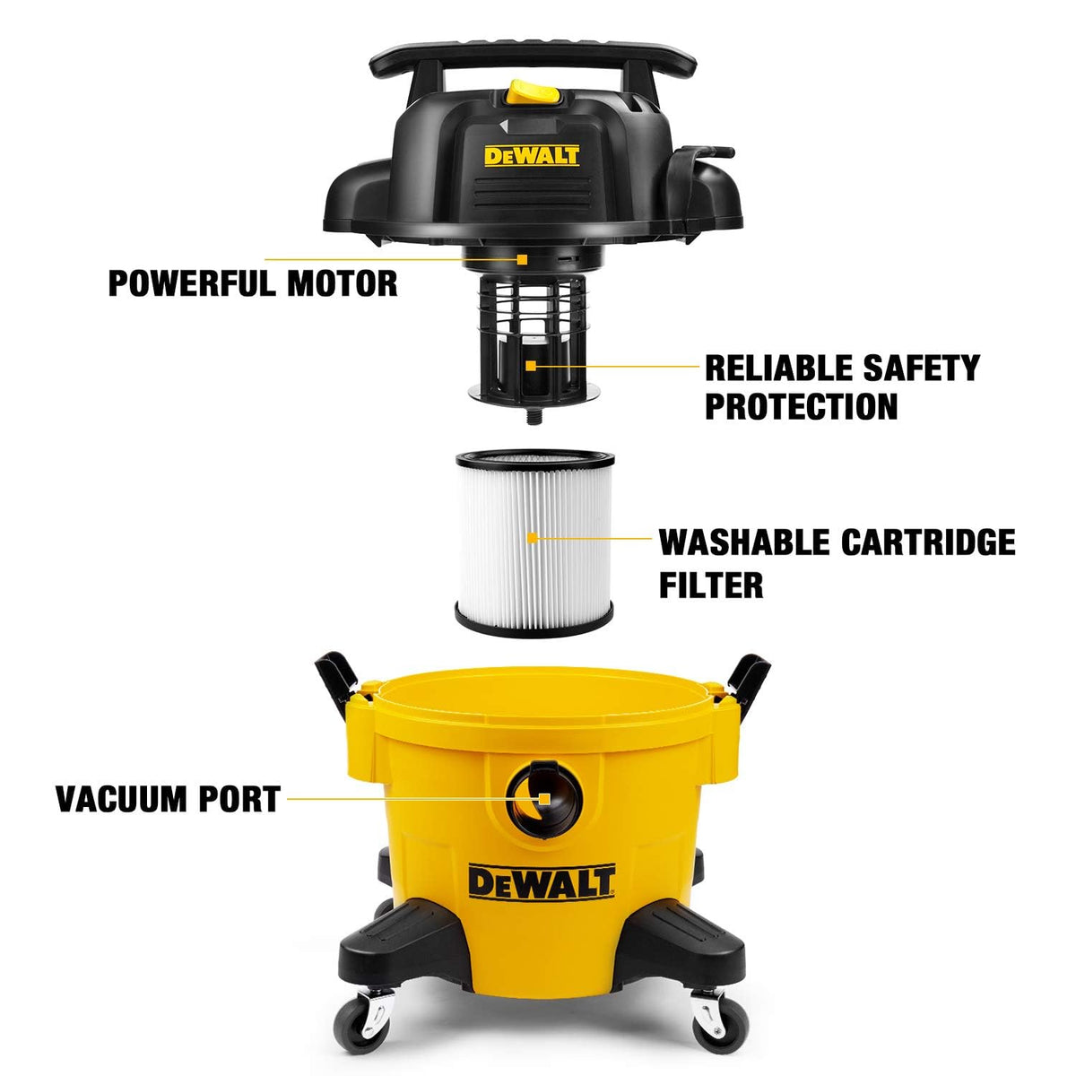 6 Gal Wet/Dry Shop Vacuum with Blower G931553