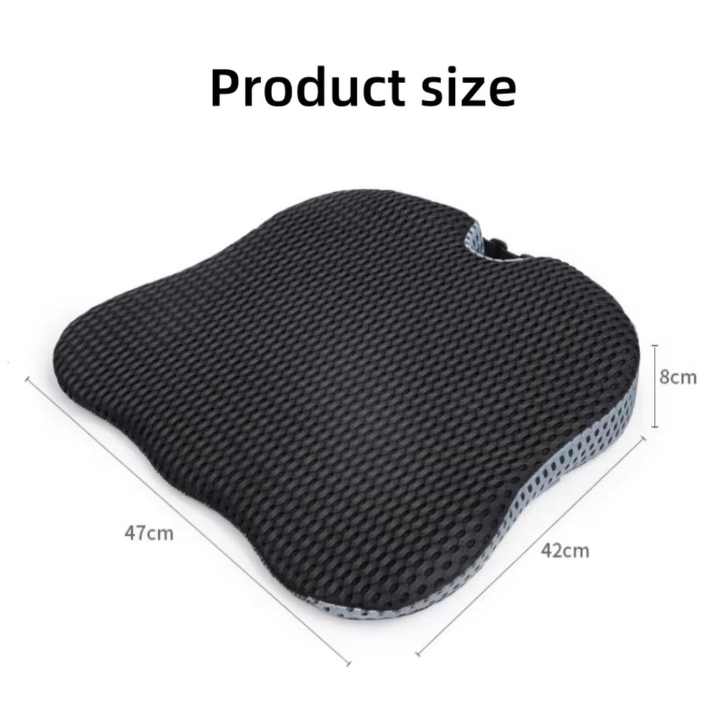 Memory Foam Booster Cushion Wedge Grey P480