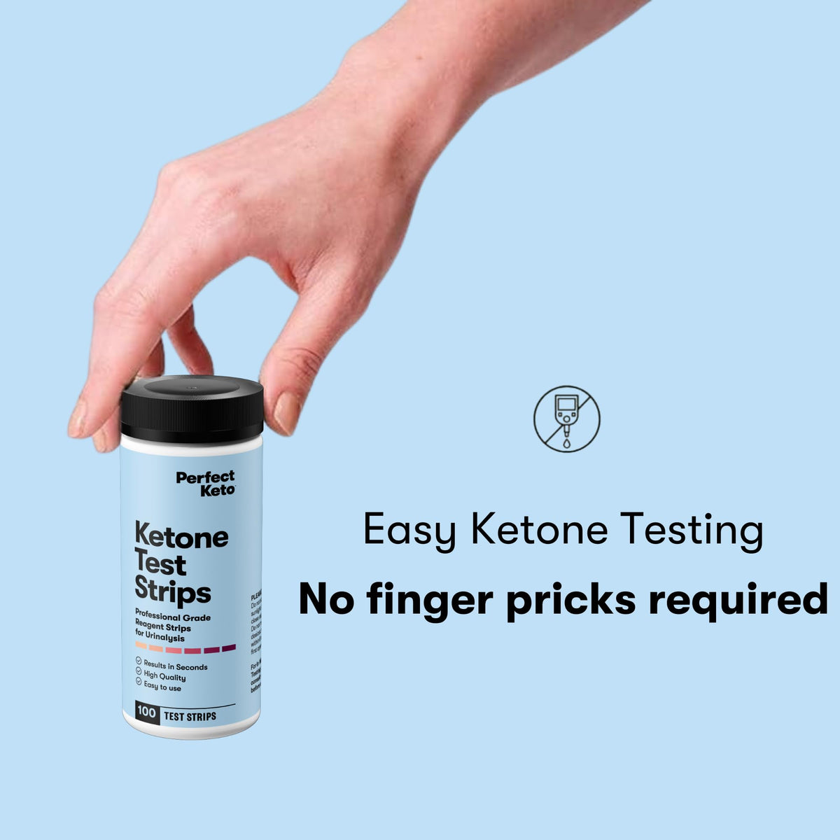 Exogenous Ketones Vanilla + Ketone Test Strips C965344