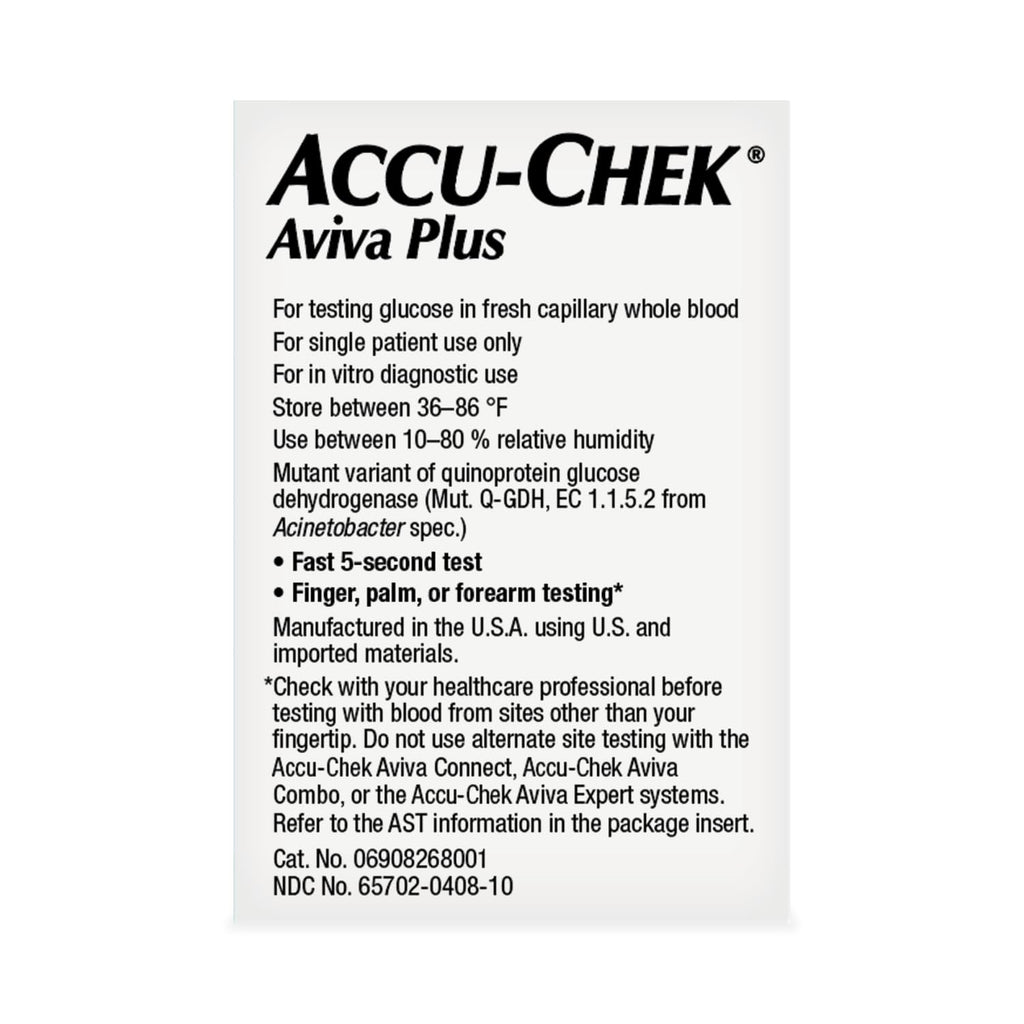 Blood Glucose Test Strips Pack of 100 W24975