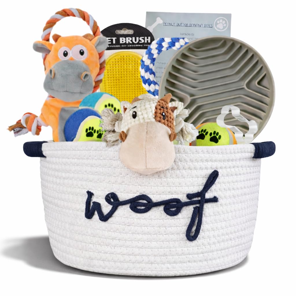 Puppy Gift Basket J7071