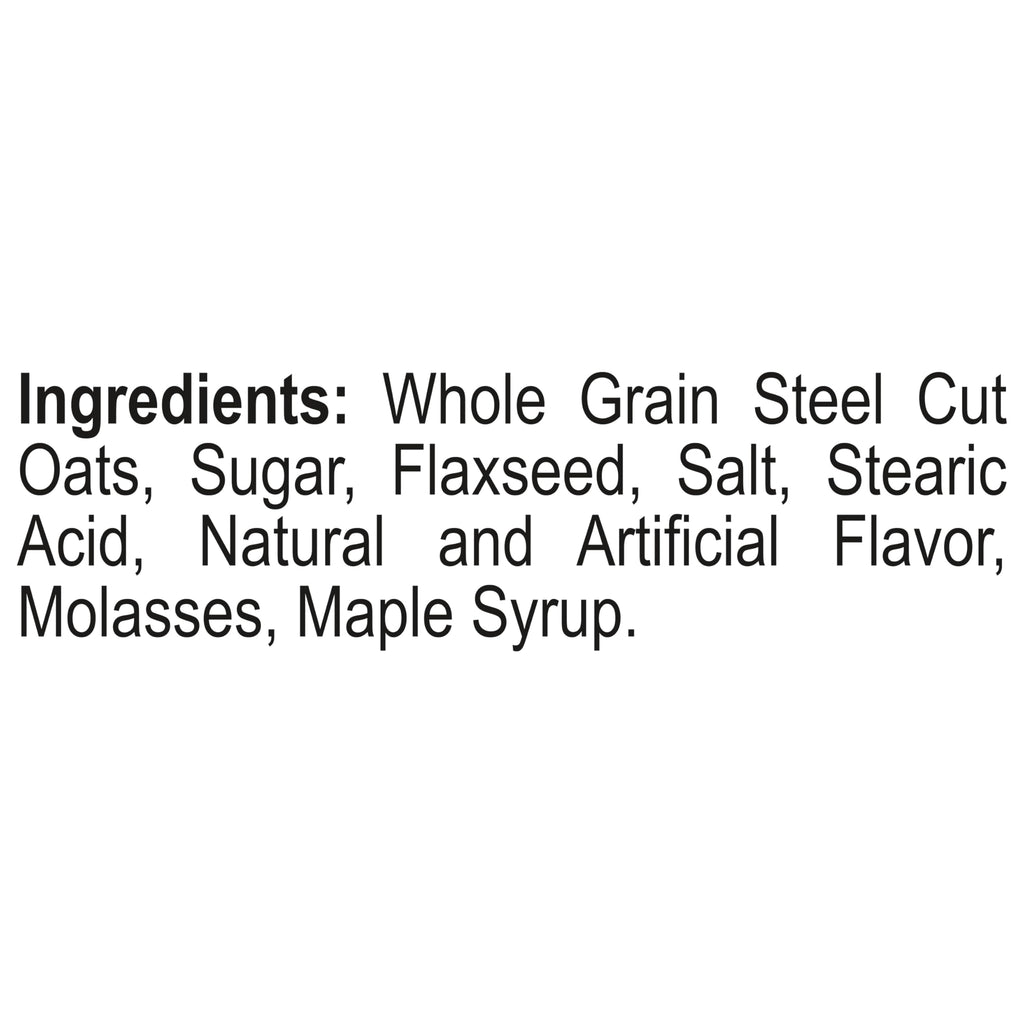 Steel Cut Maple & Brown Sugar Oatmeal 15.1 oz 6 Pack Q906254