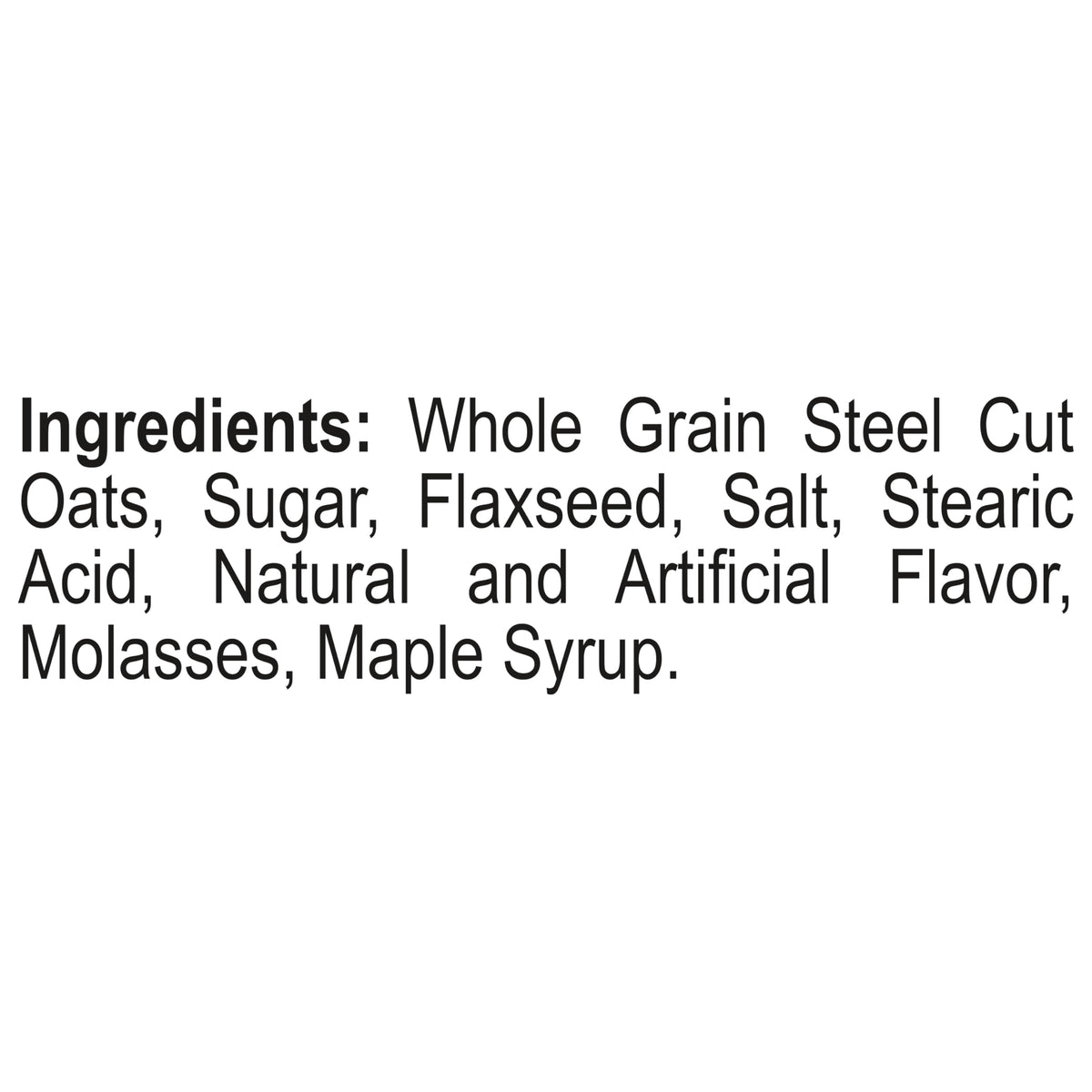 Steel Cut Maple & Brown Sugar Oatmeal 15.1 oz 6 Pack Q906254