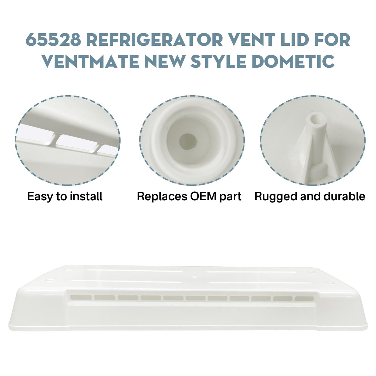 RV Refrigerator Vent Lid A3039