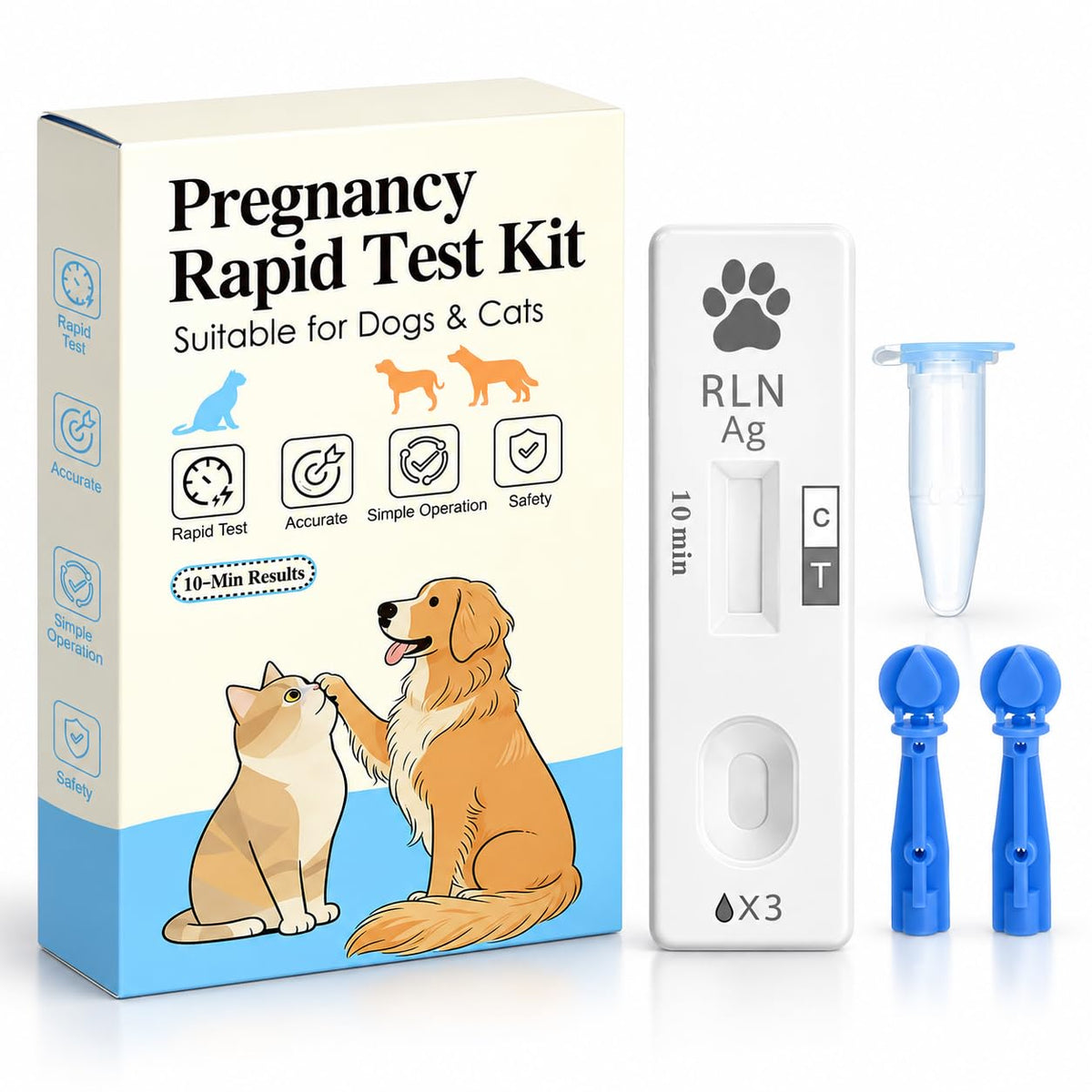 Dog & Cat Pregnancy Blood Test Kit 1 Pack Z8420
