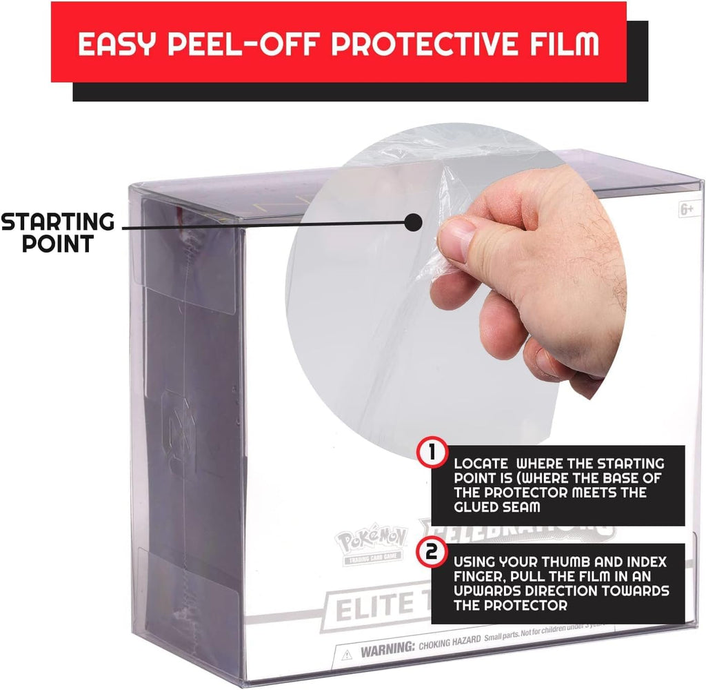 Clear PET Display Case 5-Pack + 2-Pack X515860