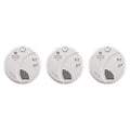 Hardwired Smoke and Carbon Monoxide Detector with Battery Backup, 3-Pack G15097