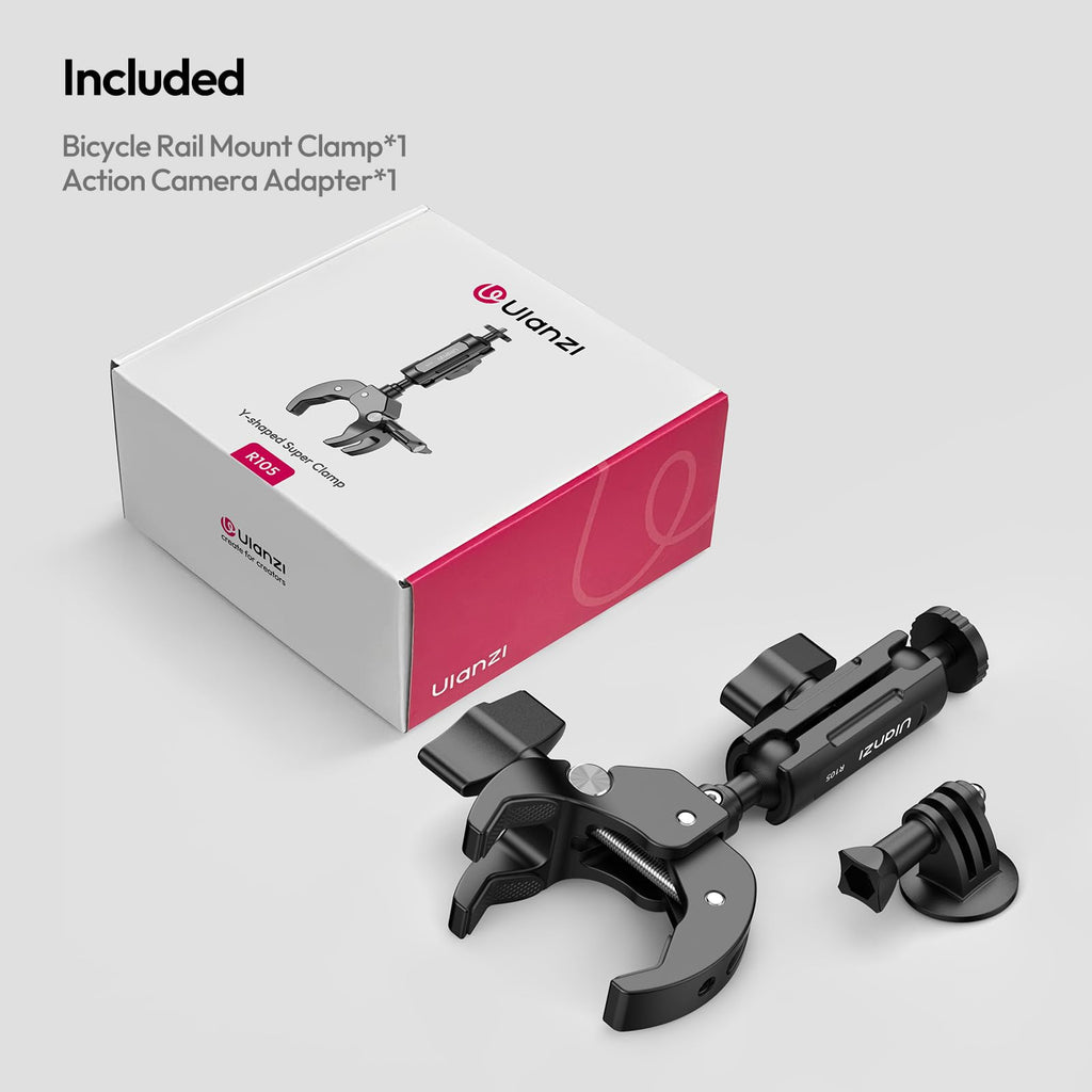 Super Clamp Camera Mount with 360° Dual Ballhead Magic Arm C96894