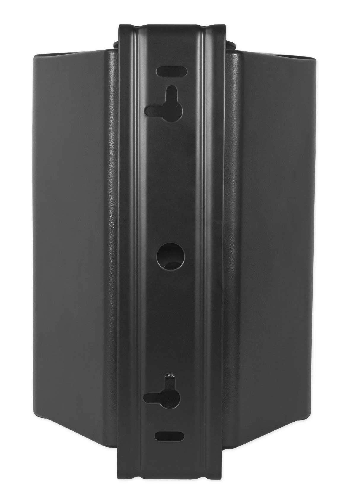 Black Indoor/Outdoor Wall Speaker, 2-Pack E607