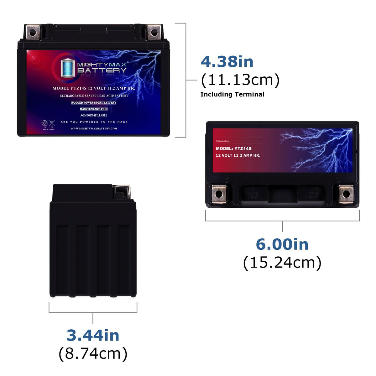 12V 11.2Ah Replacement Battery N39394