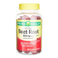Beetroot Dietary Supplement Gummies 500 mg 60 Count U2386