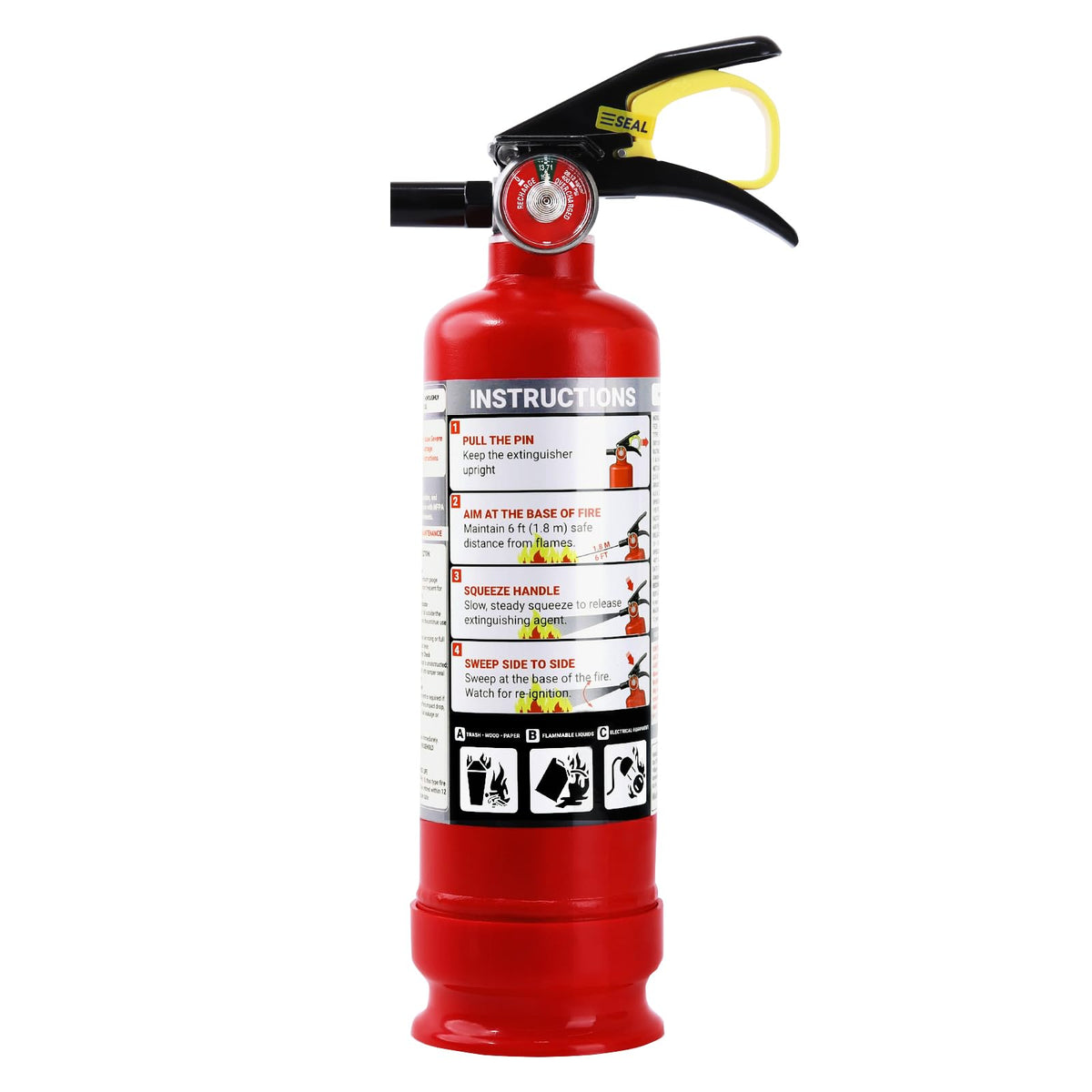 2.5 lb ABC Dry Chemical Fire Extinguishers 1-Pack W83451