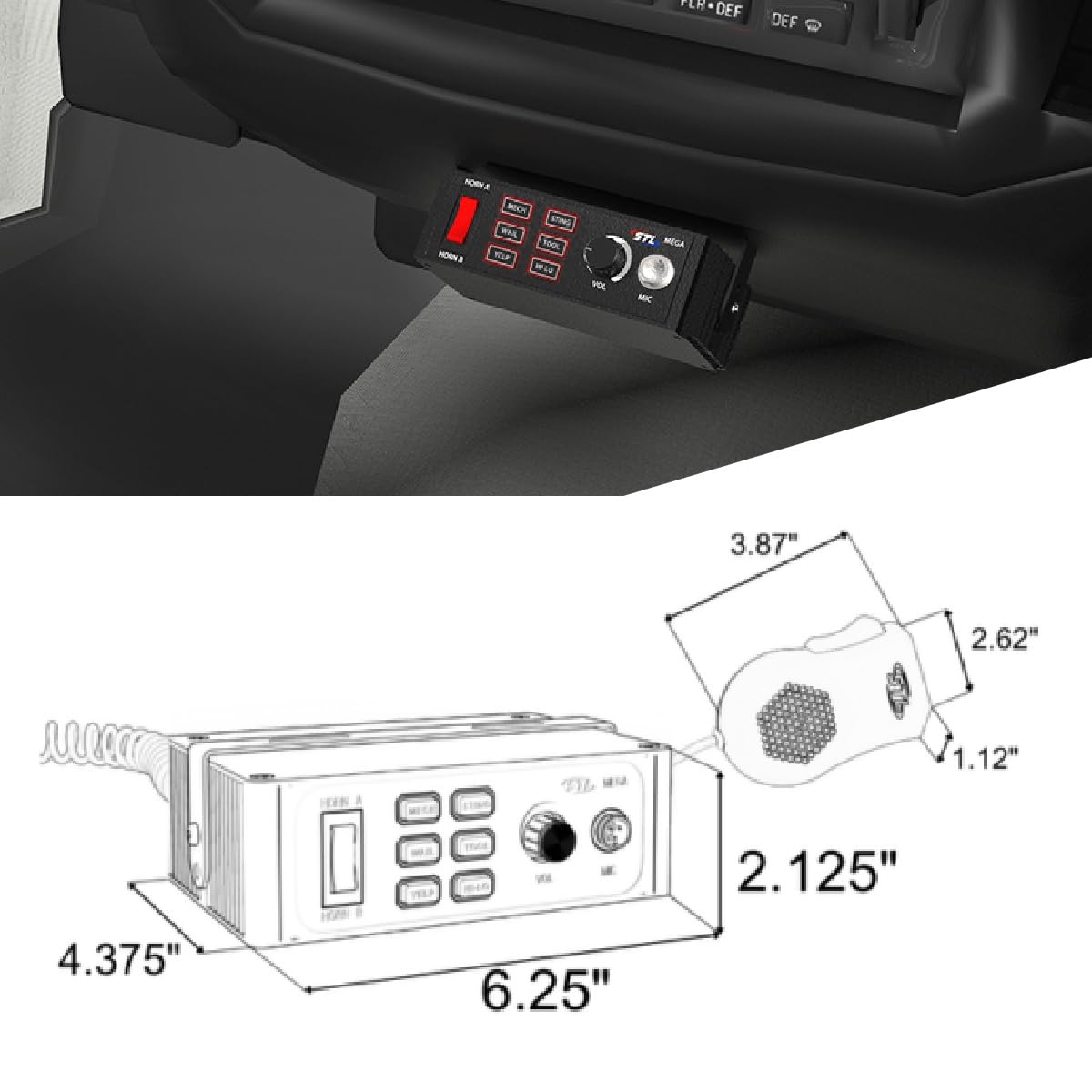 100-Watt Siren System K276465