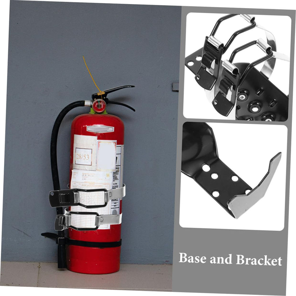2pcs Fire Extinguisher Mounting Holder Wall Bracket R280