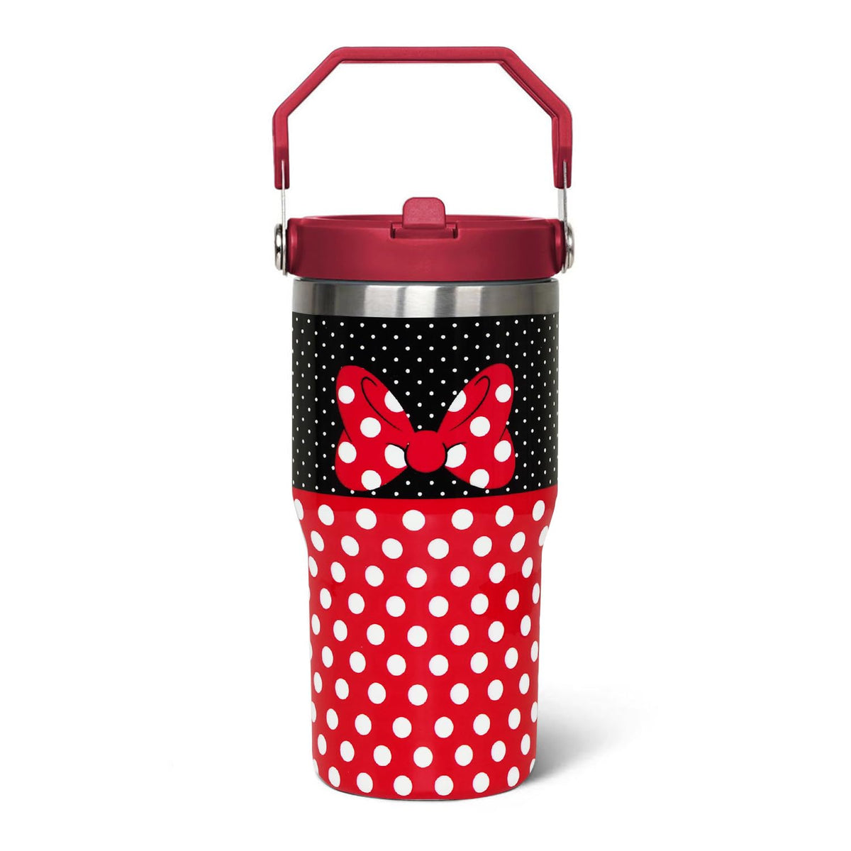Cartoon Mouse 20 Oz Tumbler with Lid & Flip Straw Z761979