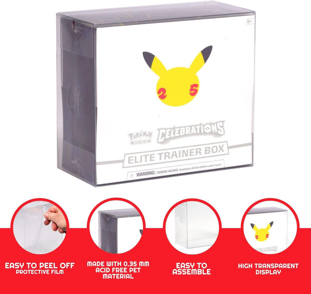 Clear PET Display Case 5-Pack + 2-Pack X515860