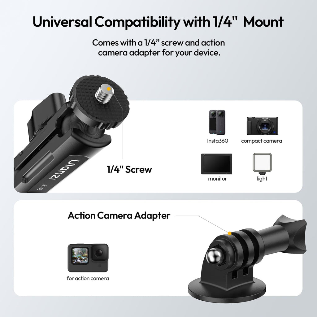 Super Clamp Camera Mount with 360° Dual Ballhead Magic Arm C96894