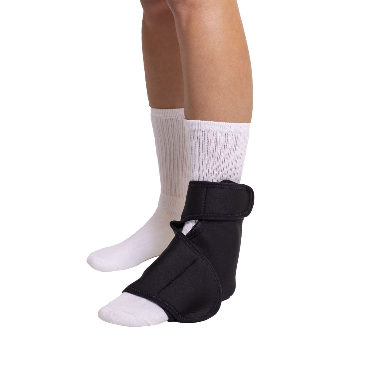 Ultra Light Short Full Shell Walking Boot + Ankle & Foot Reusable Ice Pack Q970583