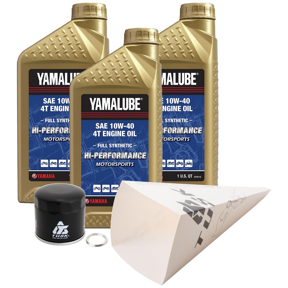 4-Stroke Oil Change Kit Full Synthetic 10W-40 V66637
