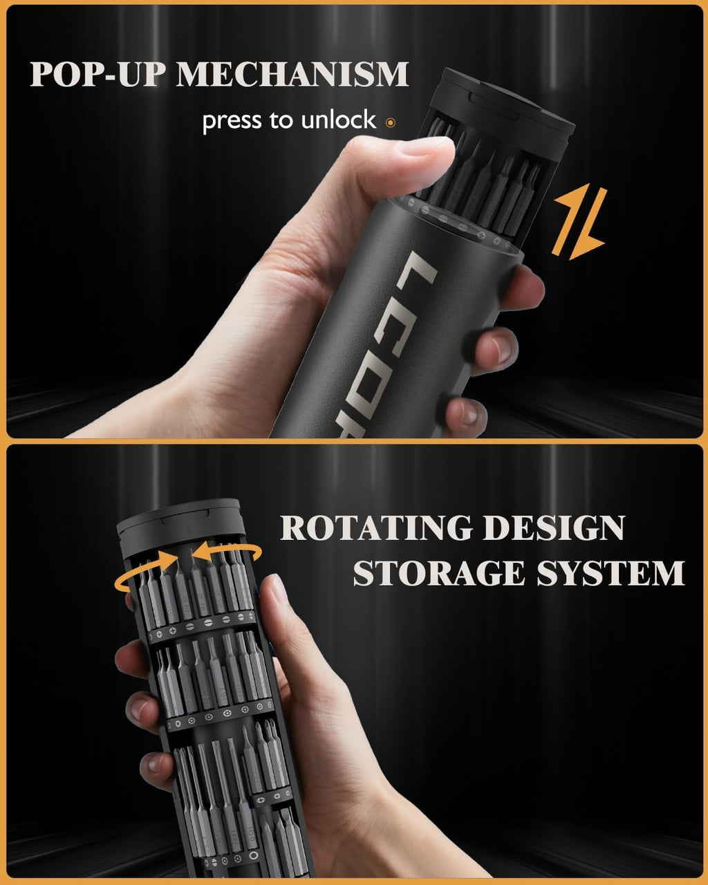67 in 1 Cordless Electric Precision Screwdriver Set with 62 S2 Steel Bits Z65888