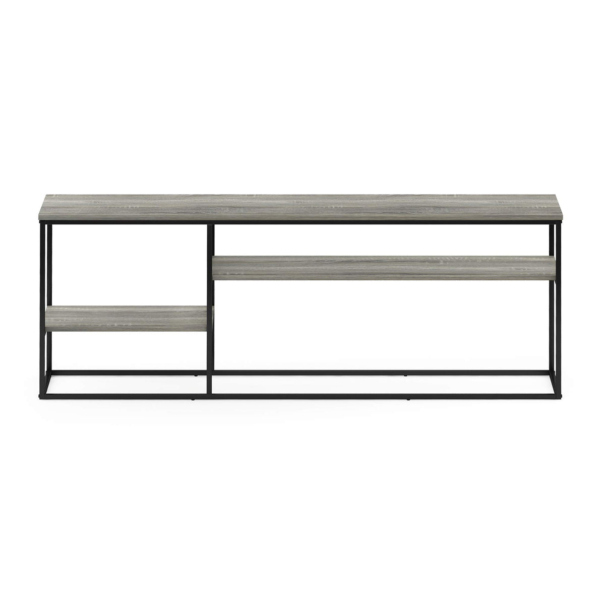 3-Tier Grey Oak TV Stand up to 65 Inch A645