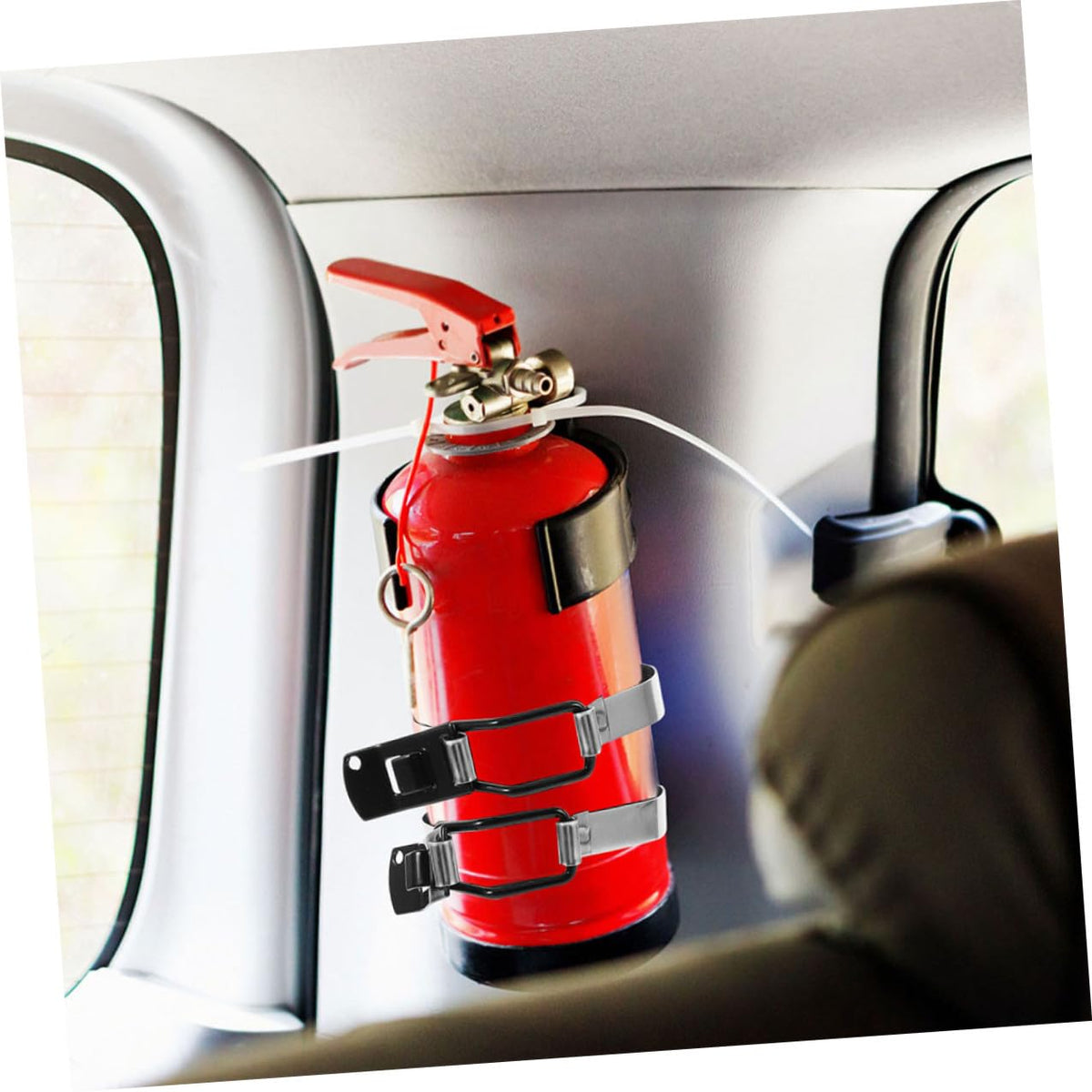2pcs Fire Extinguisher Mounting Holder Wall Bracket R280