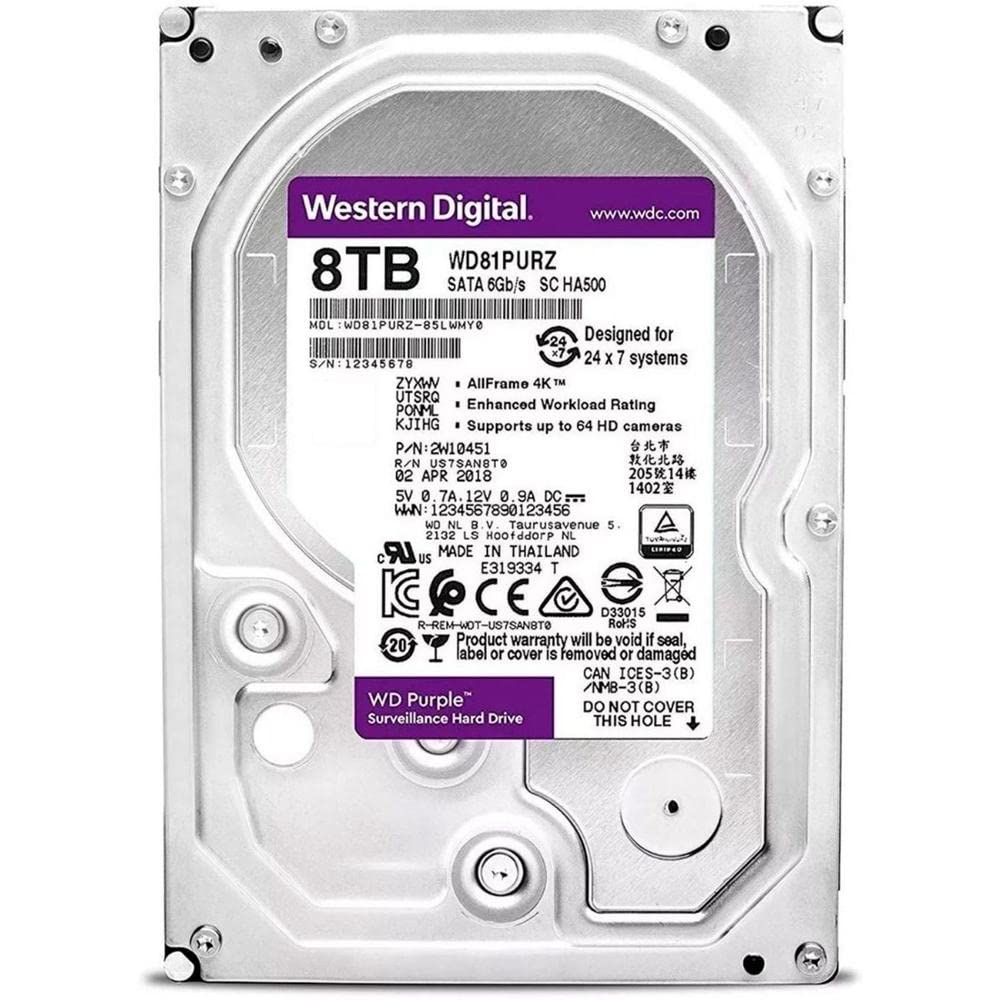 8TB SATA 6 Gb/s 256 MB Cache 3.5" Internal Hard Drive H960190