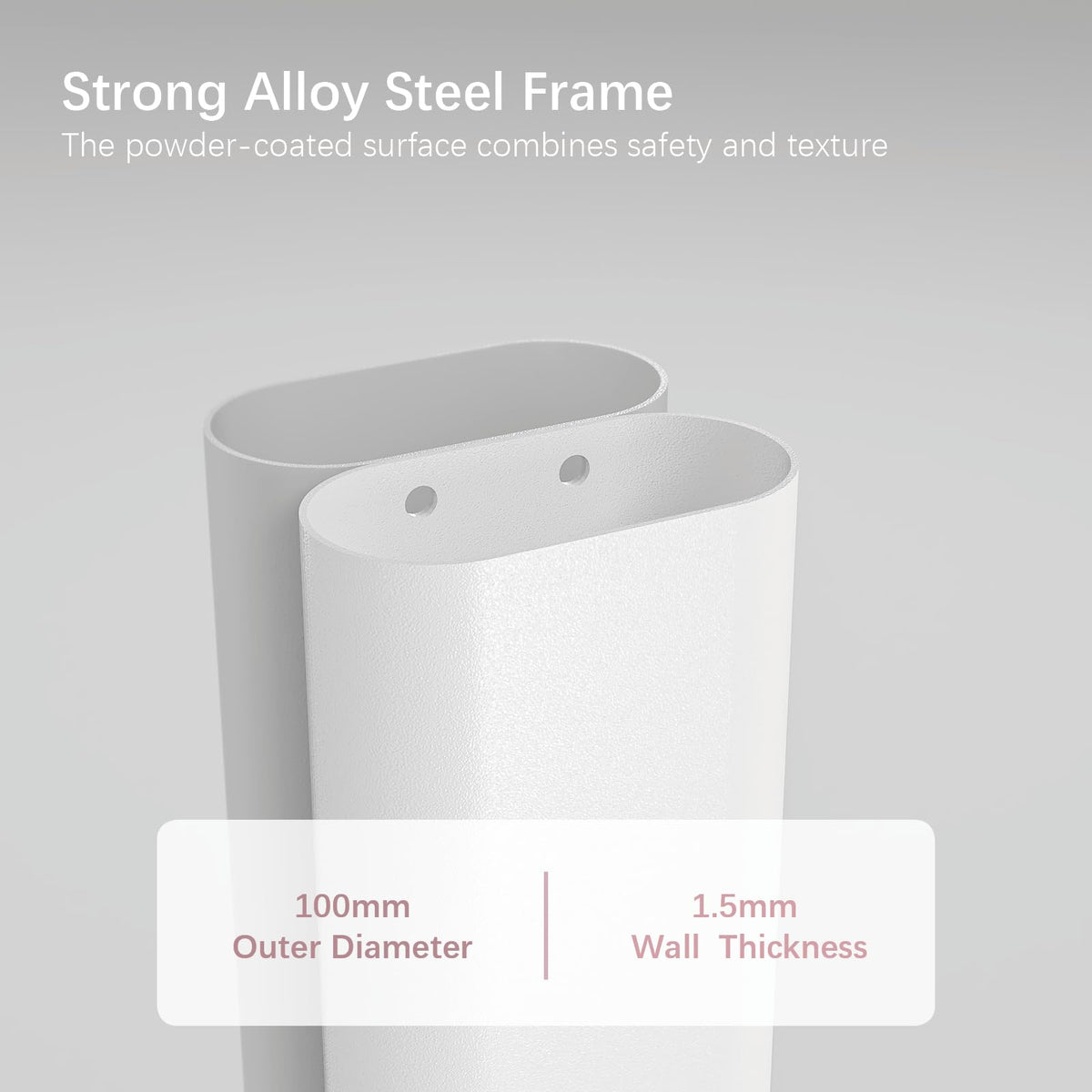 White Rolling TV Stand T243383