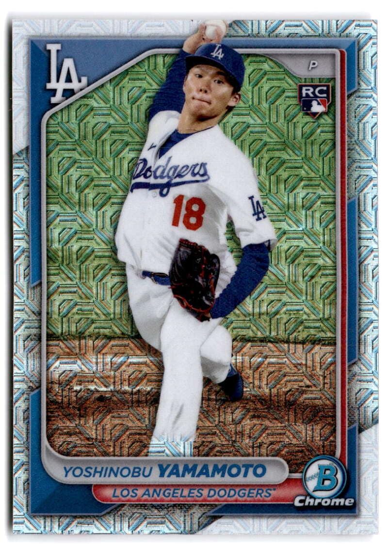 2024 Bowman Chrome Mega Box Mojo Refractor Baseball Trading Card V607861