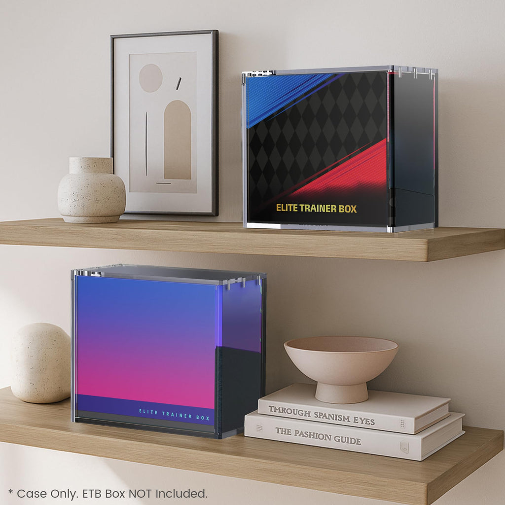 Clear Acrylic Display Boxes 3-Pack with Magnetic Lids Y7279