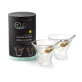 Double Wall Borosilicate Martini Glasses Set of 2 U82424
