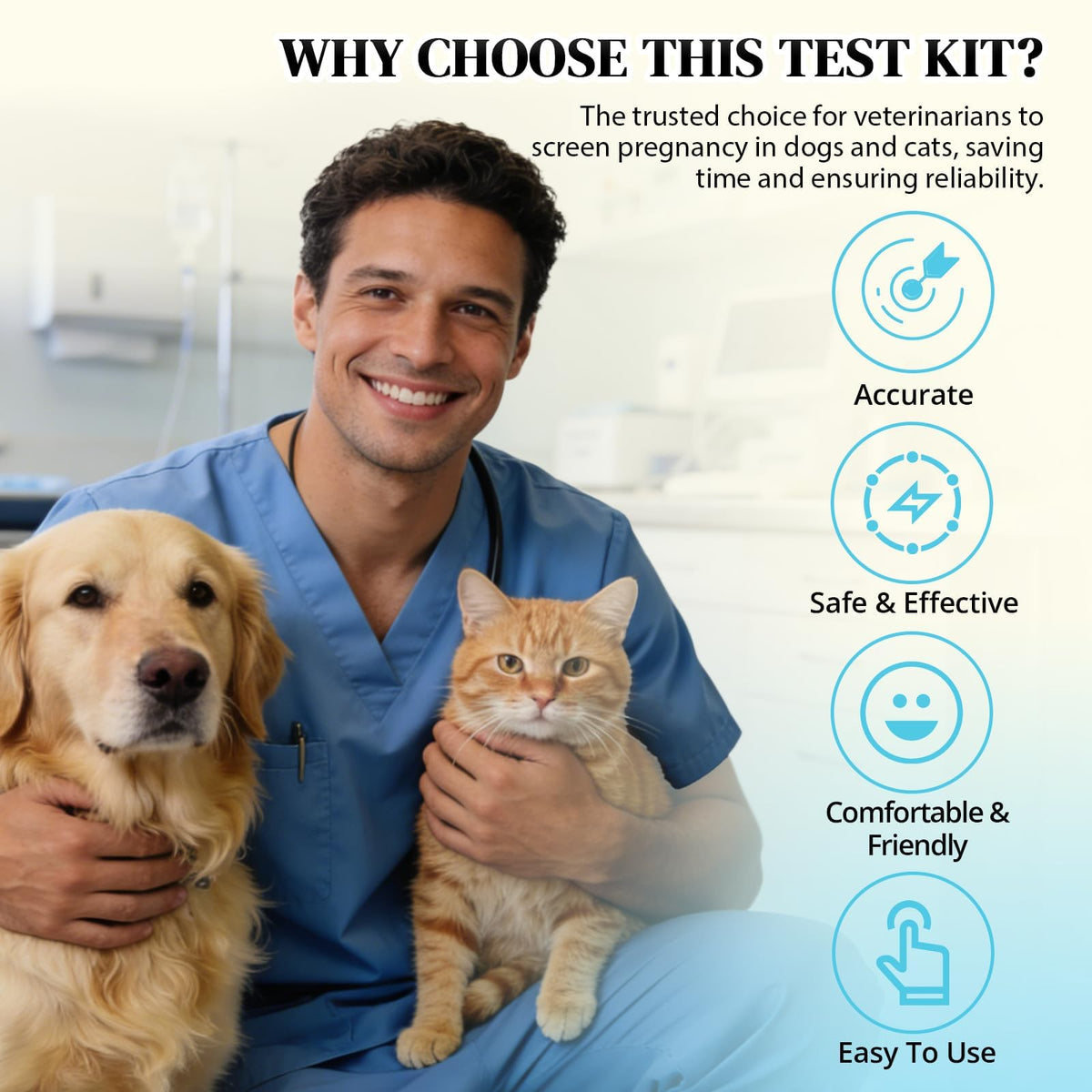Dog & Cat Pregnancy Blood Test Kit 1 Pack Z8420