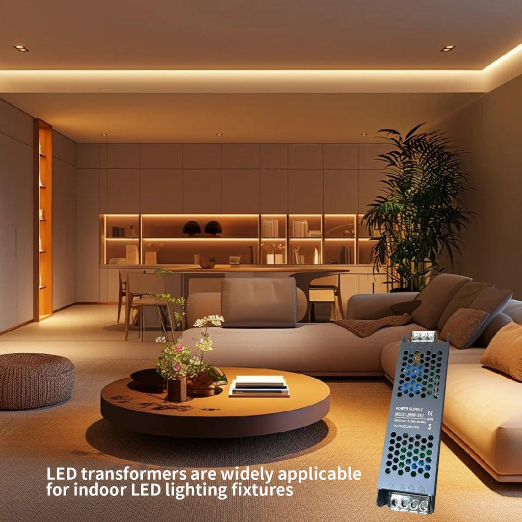 200W Ultra Slim 12v LED Driver Power Supply U955