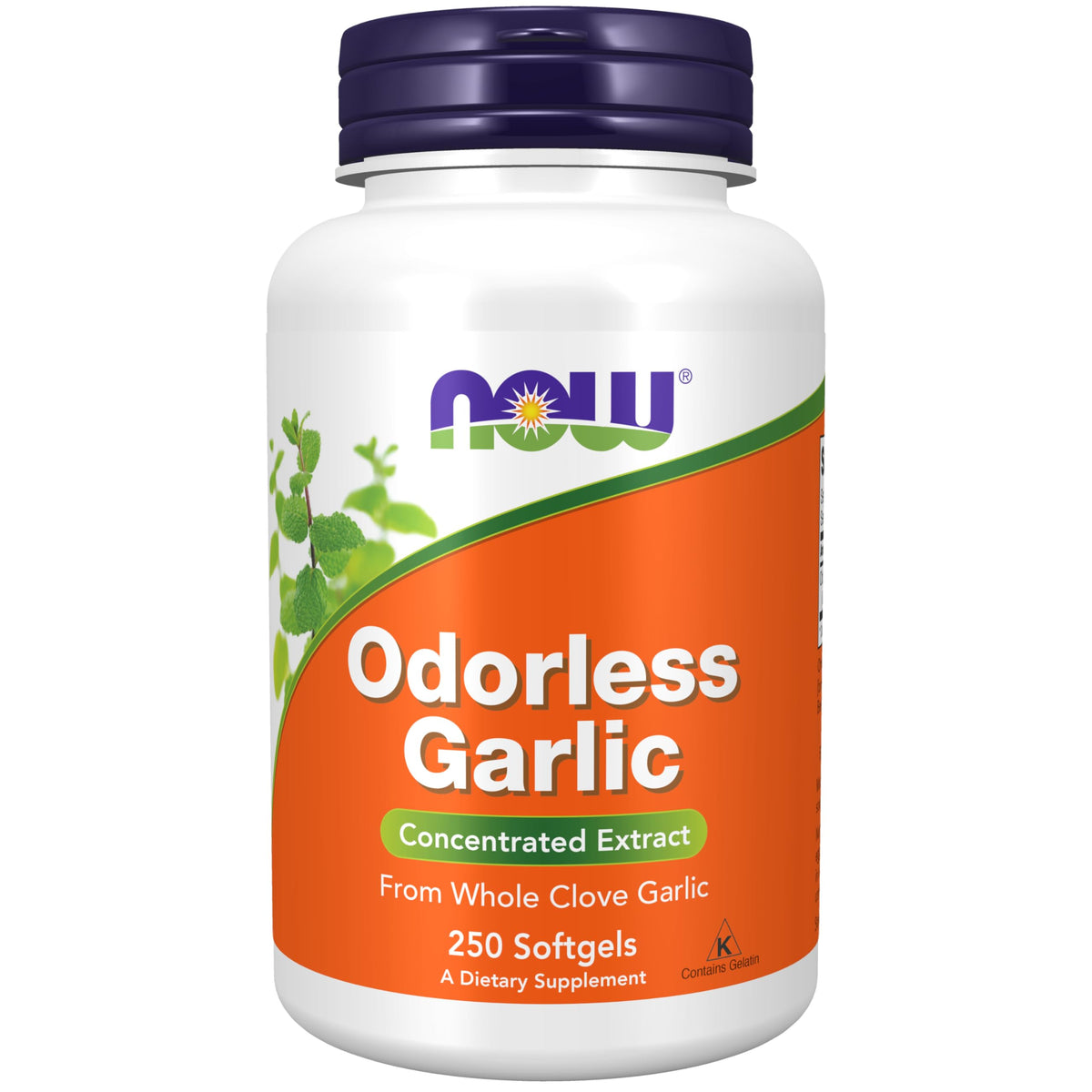 Odorless Garlic Concentrated Extract 250 Softgels C334354