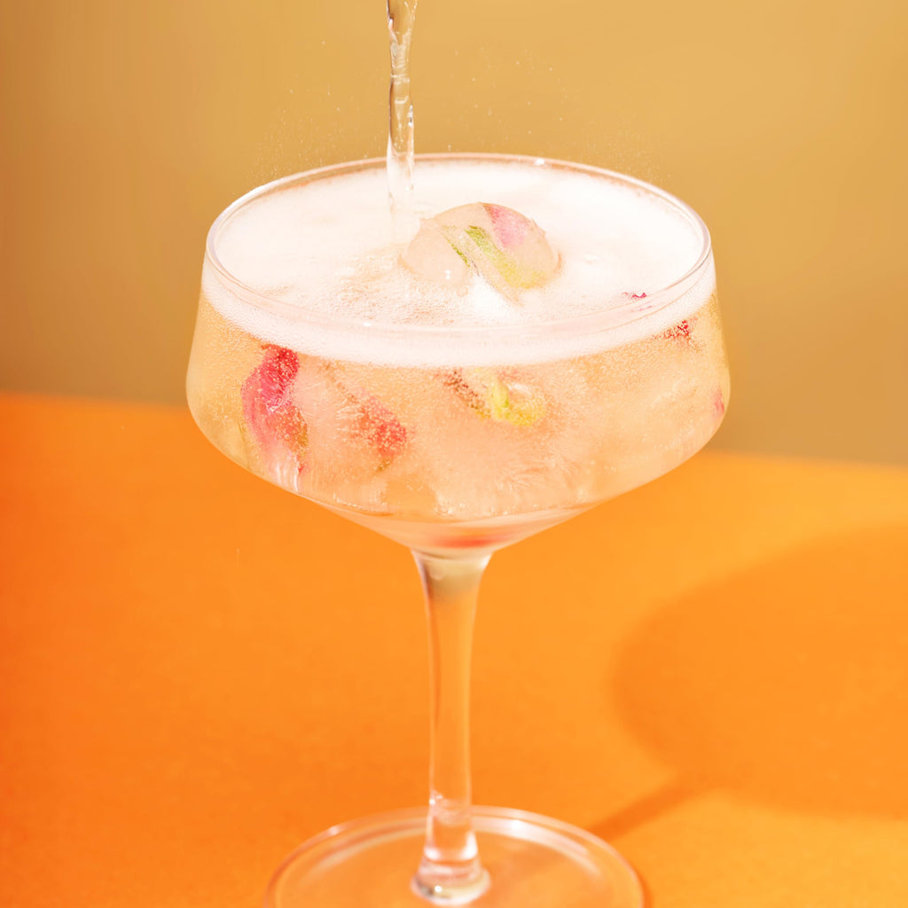 Crystal Coupe Cocktail Glasses Set of 4 J984