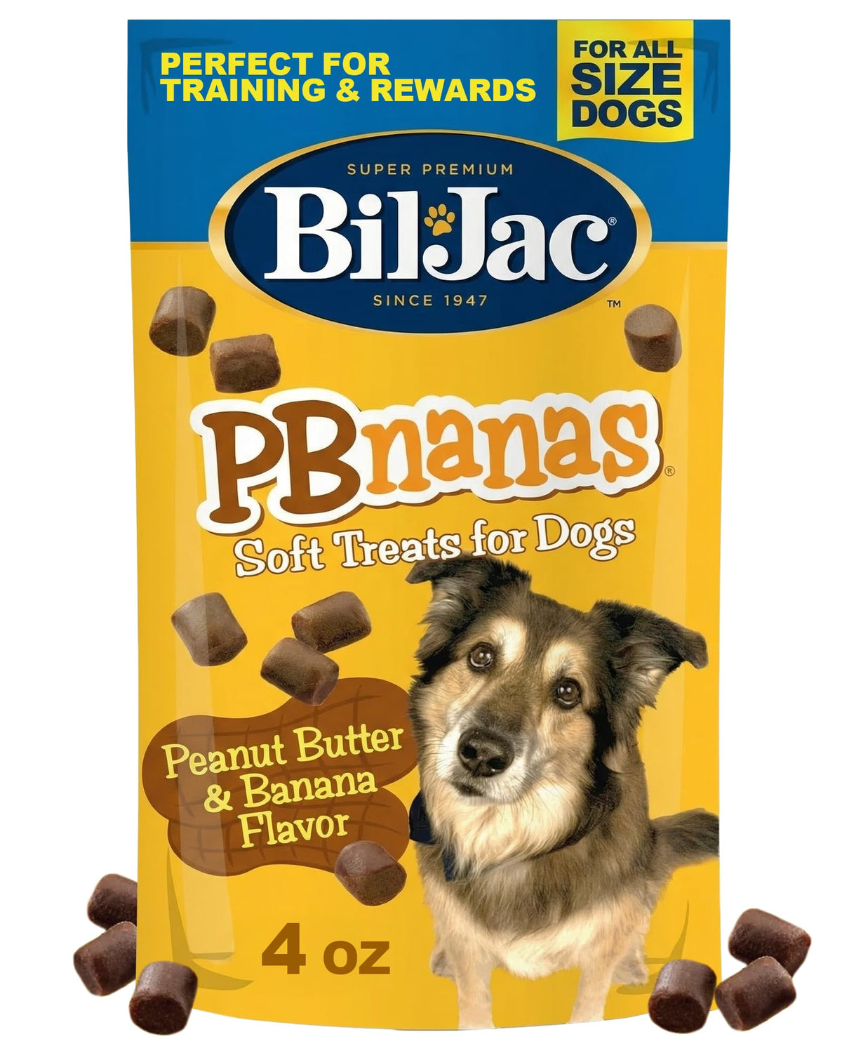 Soft Dog Treats with PB & Banana Flavor 4 oz V184807