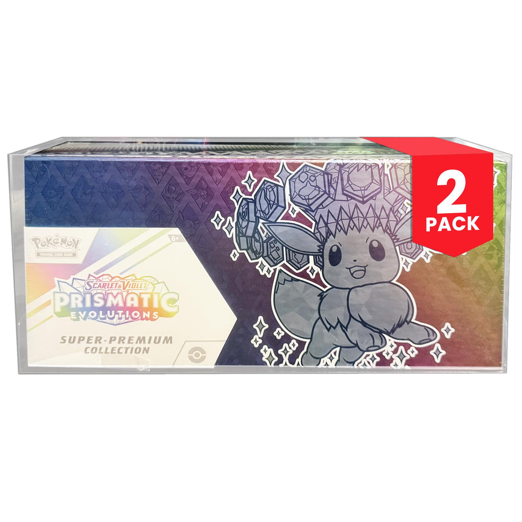 Clear PET Display Case 5-Pack + 2-Pack X515860