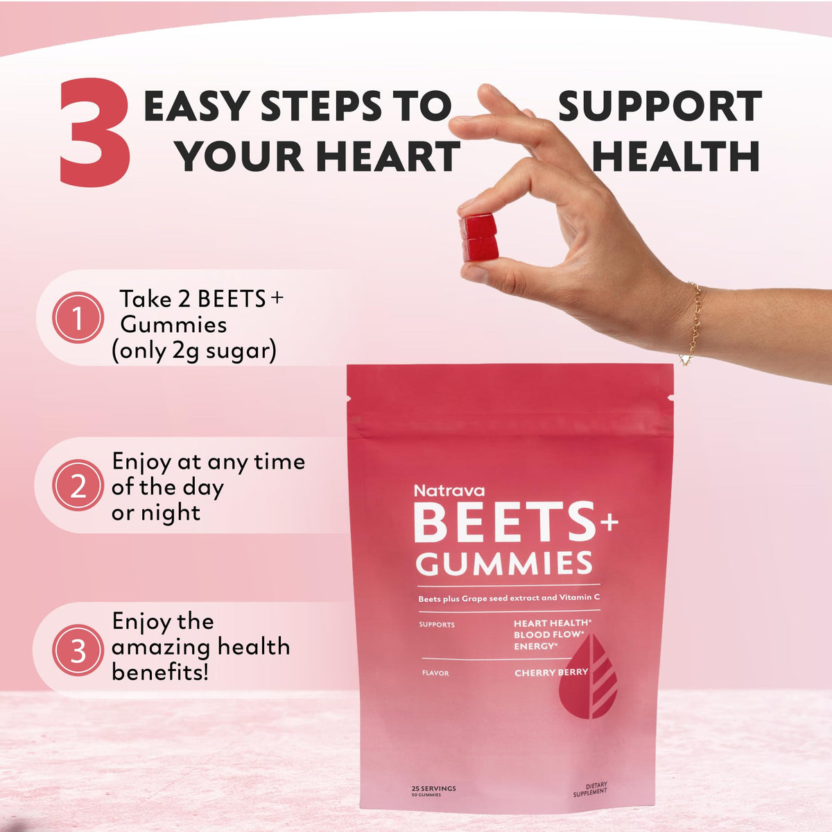 Beet Root Powder Gummies L59182