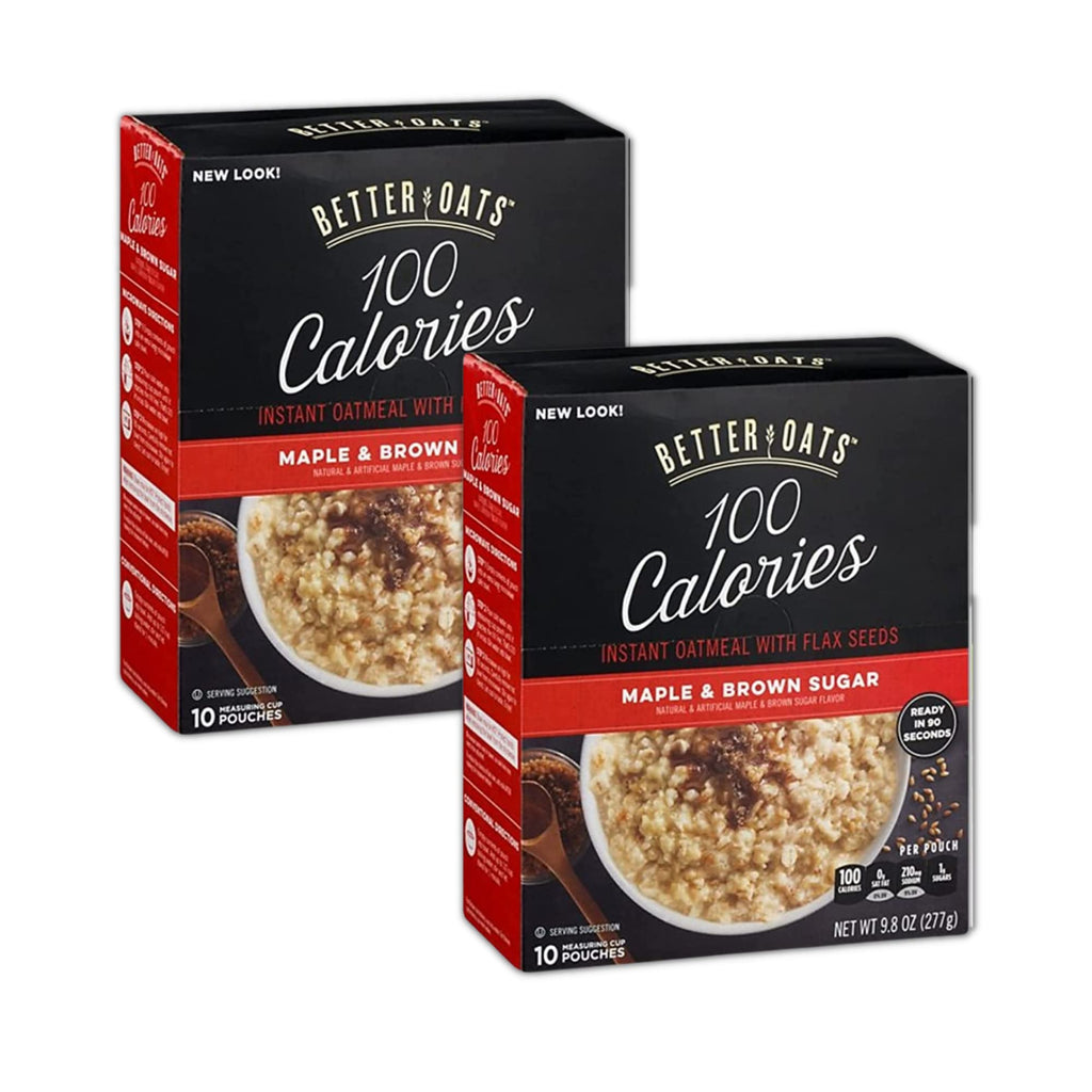 100 Calorie Instant Oatmeal Bundle with Flax Seed Y5816